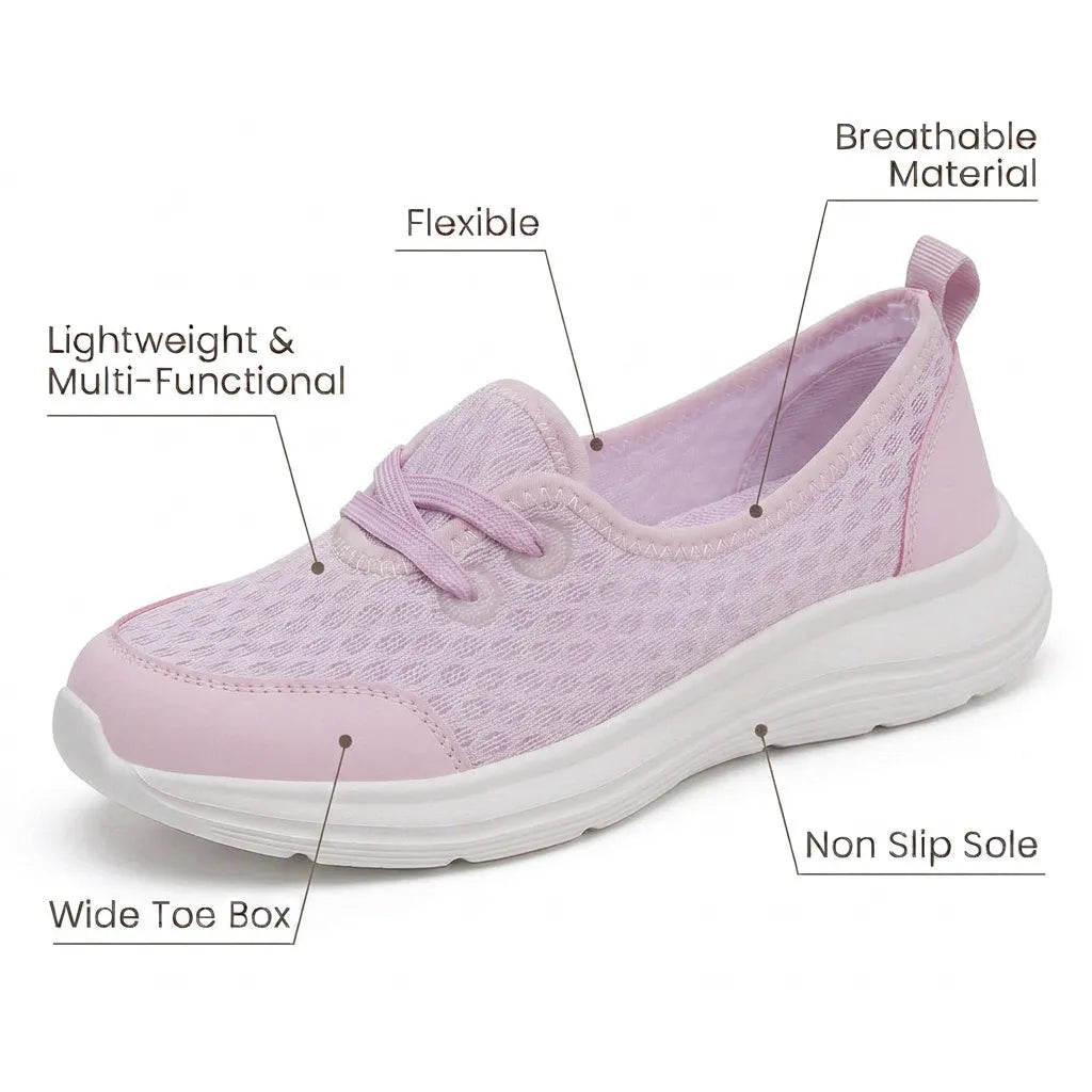 Women's Orthopedic Walking Shoes with Cushioned Insole