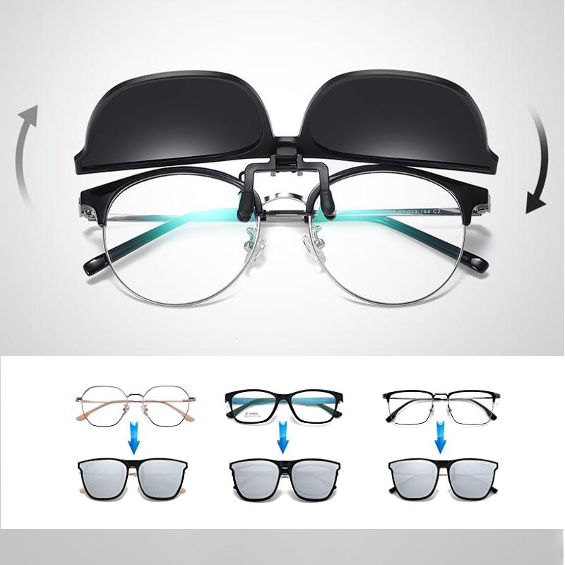 Polarized Clip-On Flip-Up Sunglasses | UV Protection