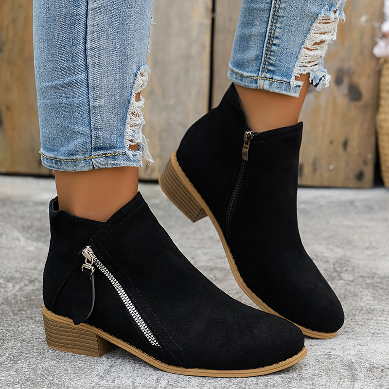 Joanna Zipper Closure Orthopedic Comfort Shoes