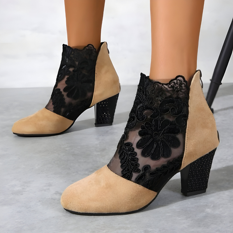 Margarith Women's Stiletto Heels with Leopard Print Option