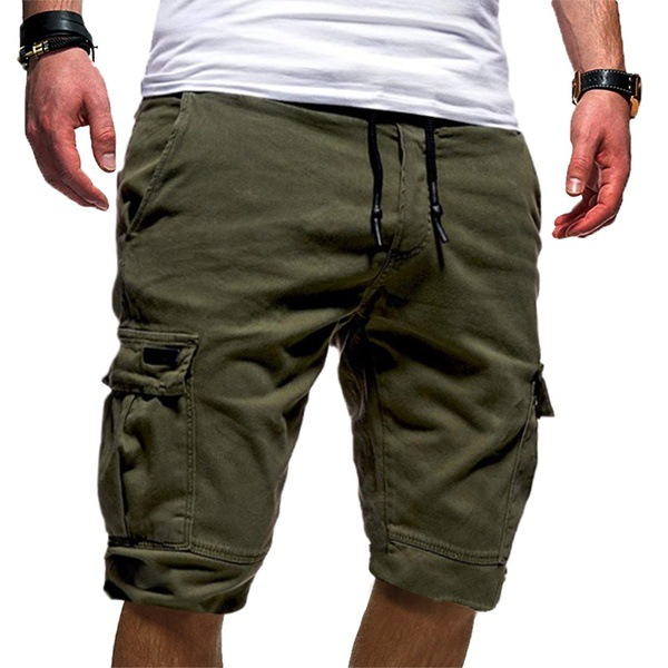 Men's Cargo Shorts With Multiple Pockets
