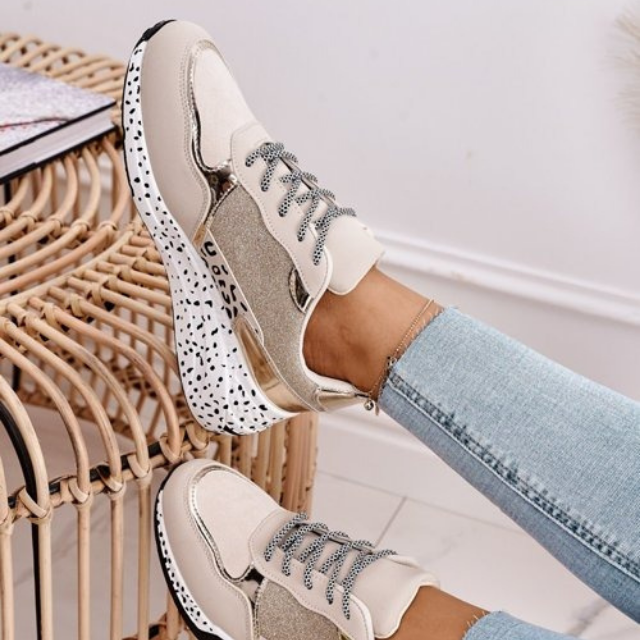Water-Resistant Sneakers with Warm Lining