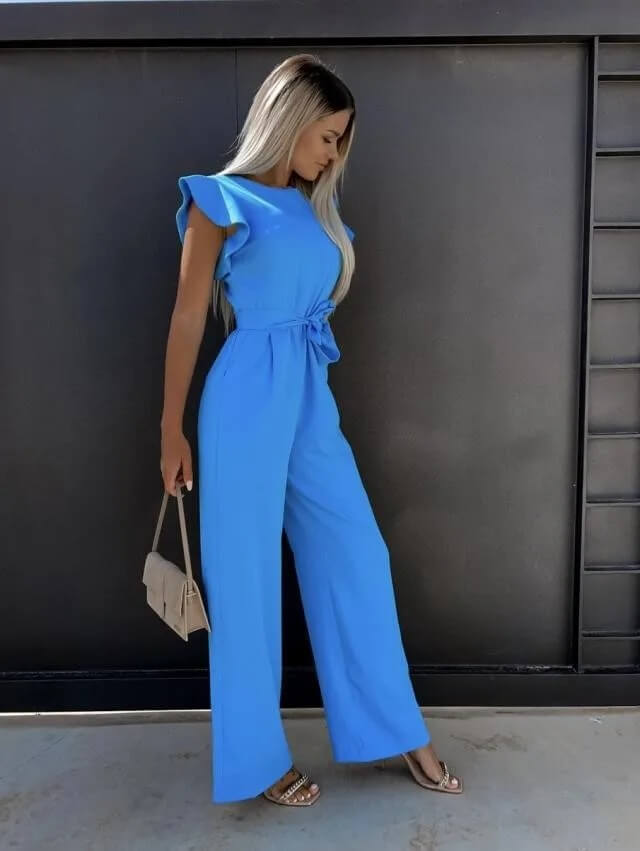 Wide Leg Women's Jumpsuit
