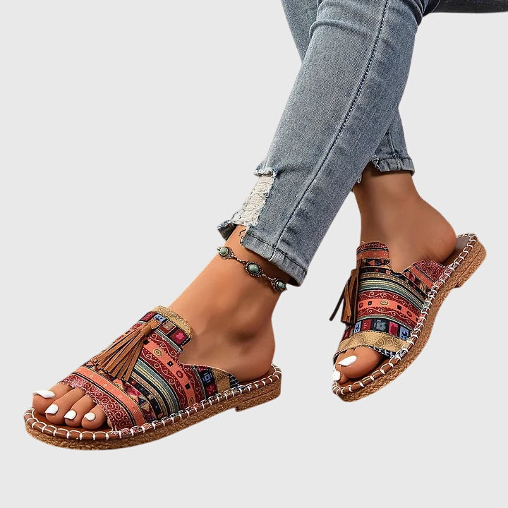 Lorraine Adjustable Strap Orthopedic Sandals