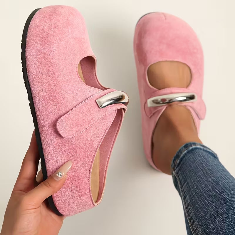 Women's Suede Slip-On Flats