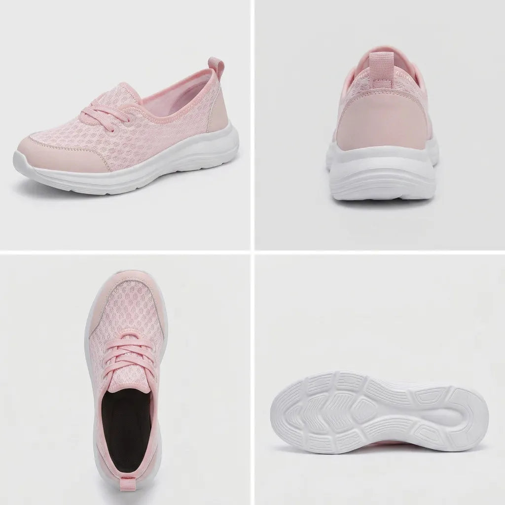 Women's Orthopedic Walking Shoes with Cushioned Insole