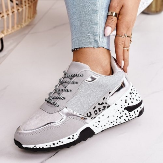 Water-Resistant Sneakers with Warm Lining