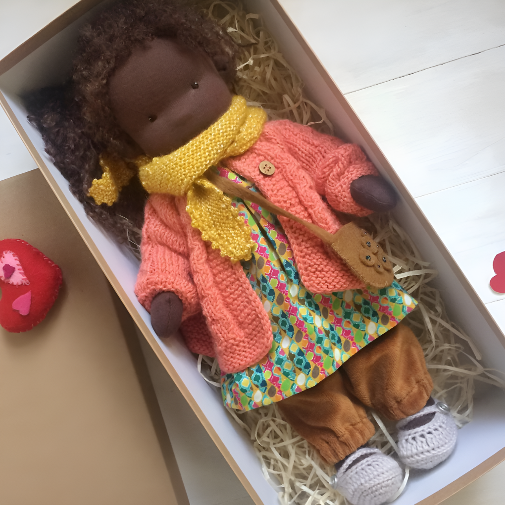 Handmade Cuddly Waldorf Doll