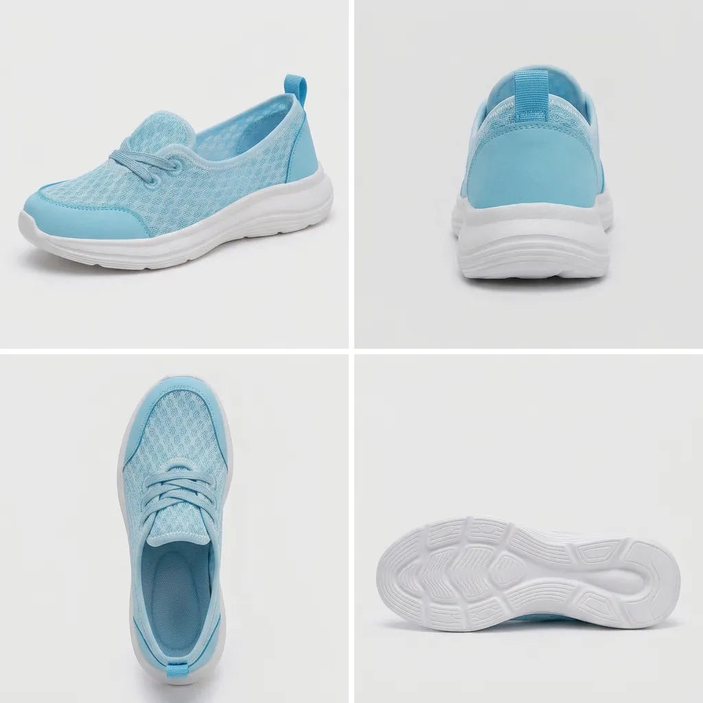 Women's Orthopedic Walking Shoes with Cushioned Insole