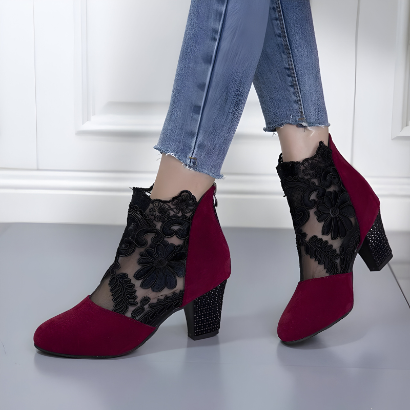 Margarith Women's Stiletto Heels with Leopard Print Option