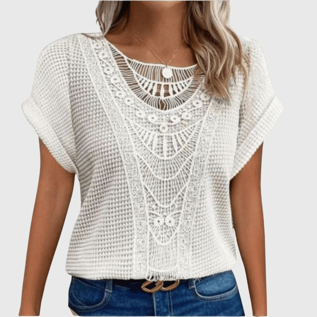 Boho Style Relaxed Fit Blouse