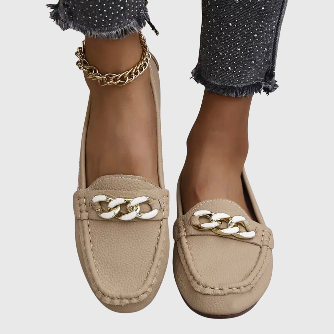 Melissa Orthopedic Leather Slip-On Loafer