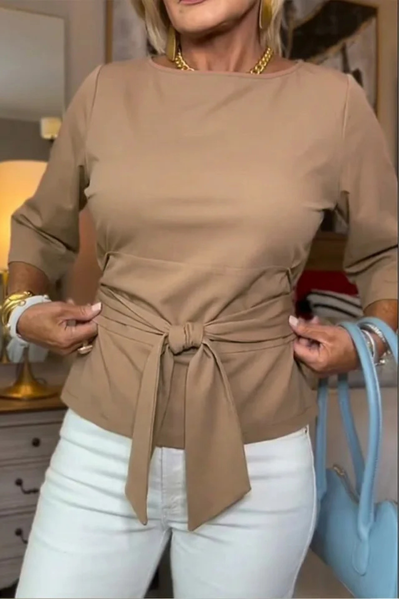 Bow Tie Waist Top