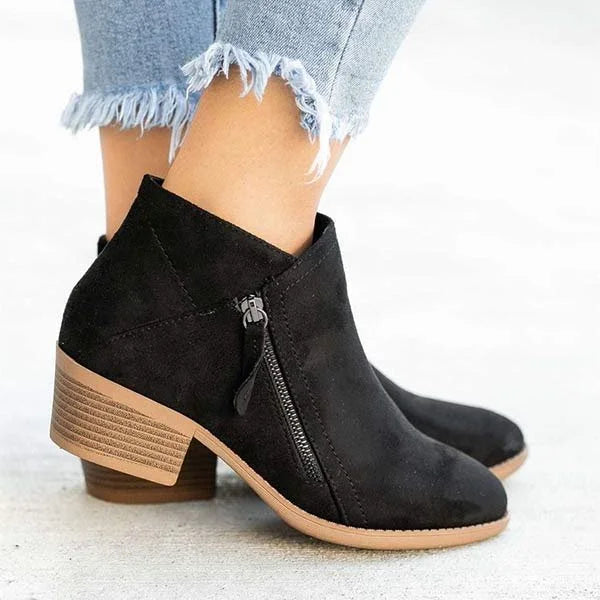 Modern Supportive Colorblock Boots