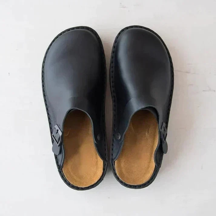 Orthopedic Wooden Sole Shoes
