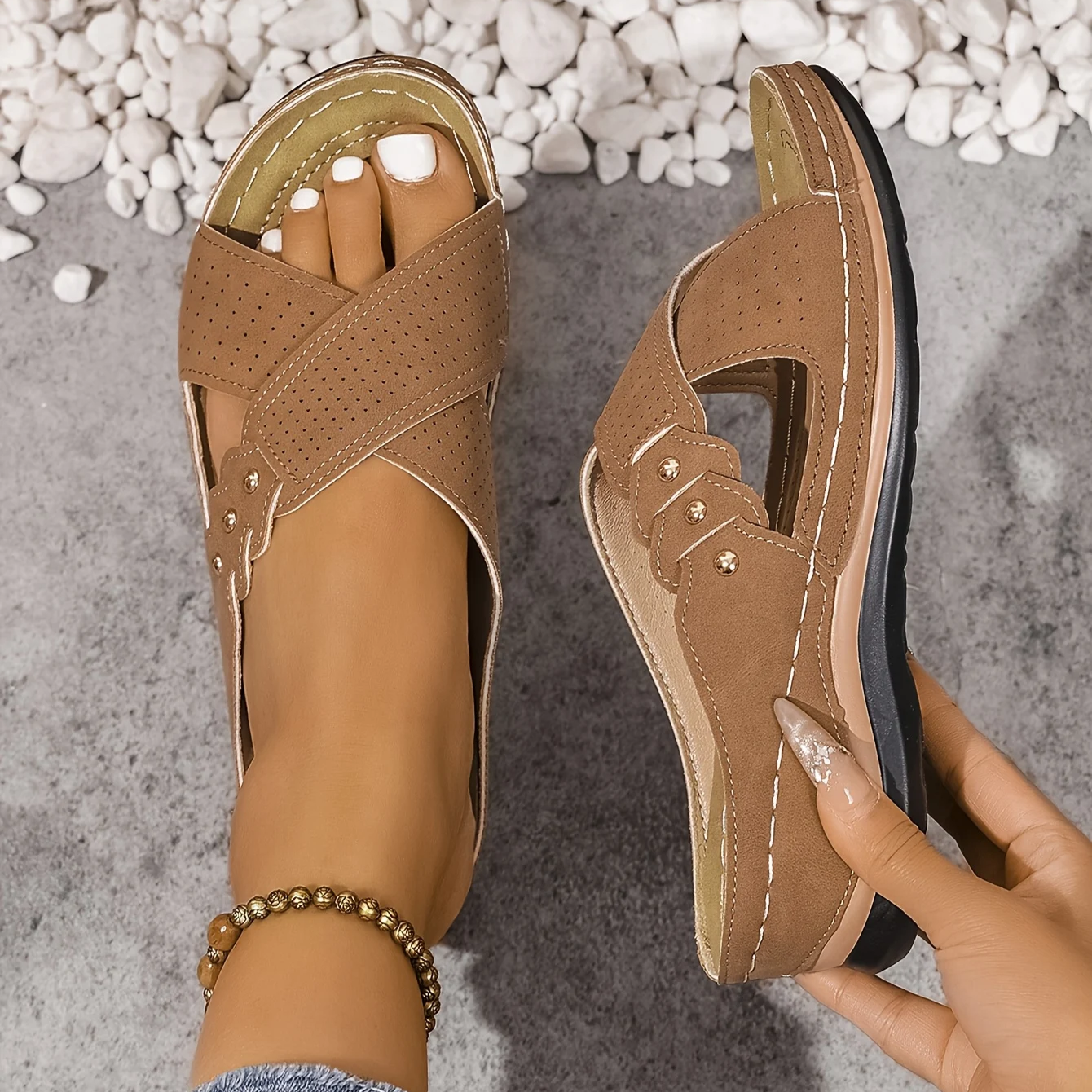 Women's Orthopedic Wedge Comfort Sandals