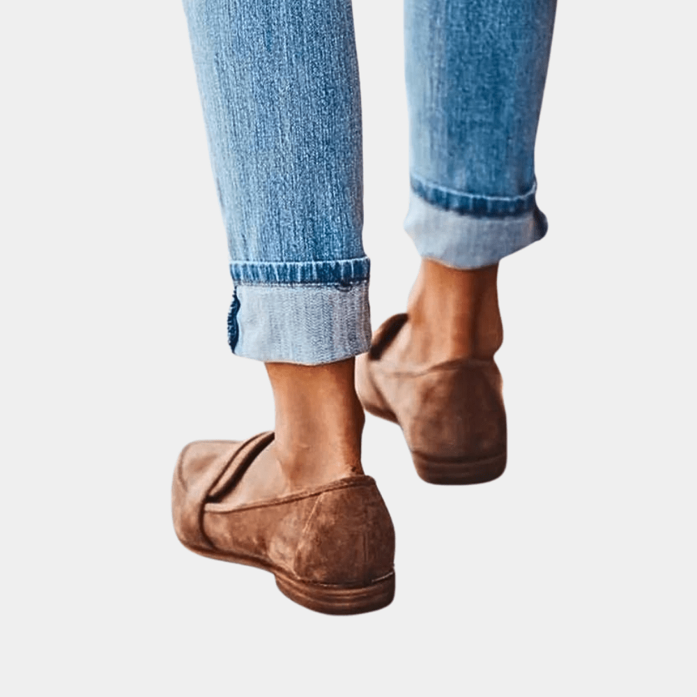 Elora PU Leather Everyday Slip-On Loafers