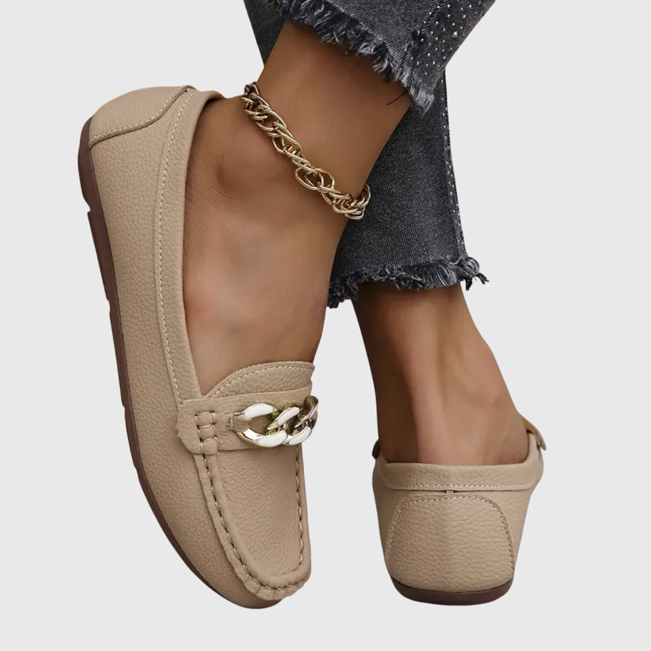 Melissa Orthopedic Leather Slip-On Loafer