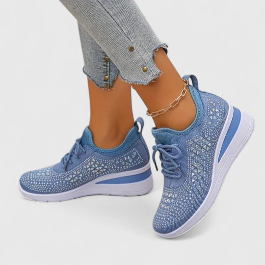 Wide Toe Box Orthopedic Sneakers With Arch Support