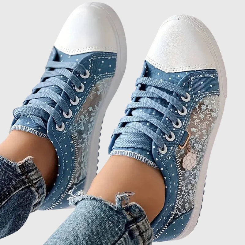 Cushioned Orthopedic Sneakers With Wider Toe Box