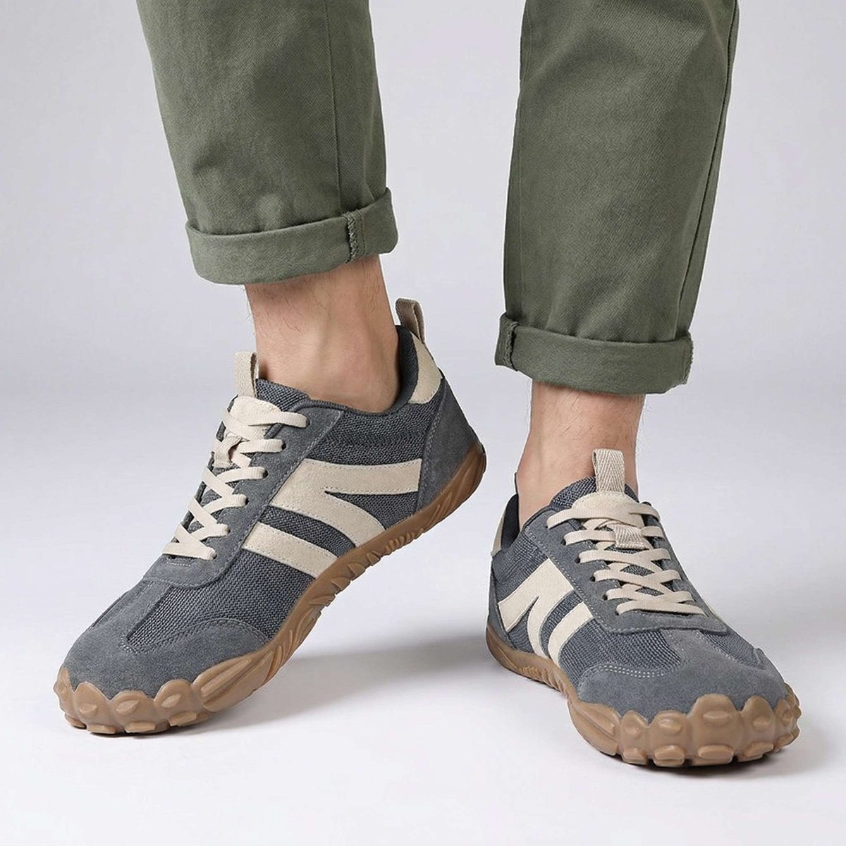 Wide Fit Orthopedic Barefoot Trainers | Zero Drop Unisex Walking Shoe