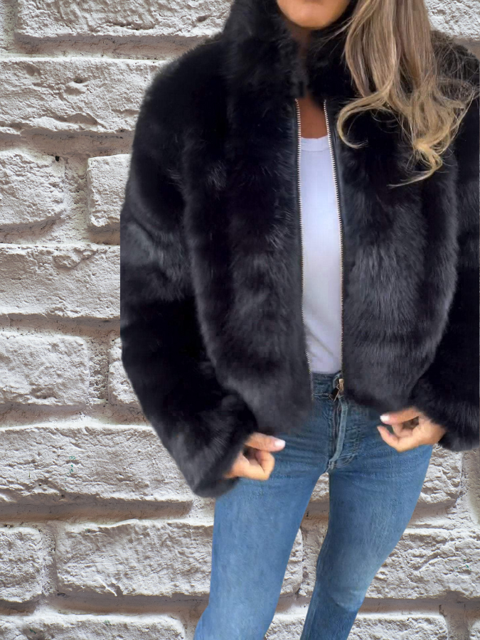 Lightweight High-Collar Autumn Coat