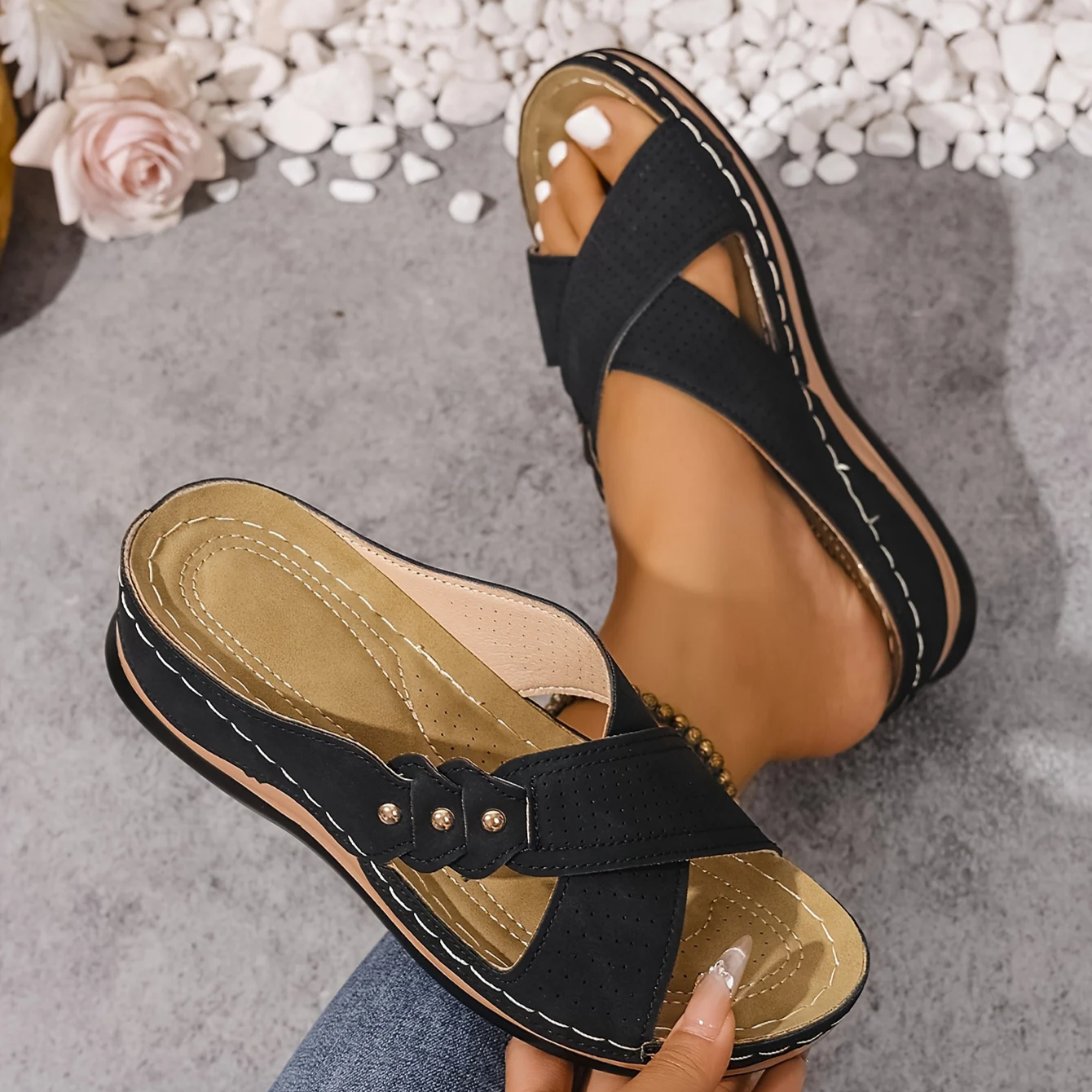 Women's Orthopedic Wedge Comfort Sandals