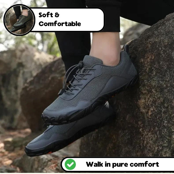 Orthopedic Non-Slip Wide Toe Box Hiking Trainers