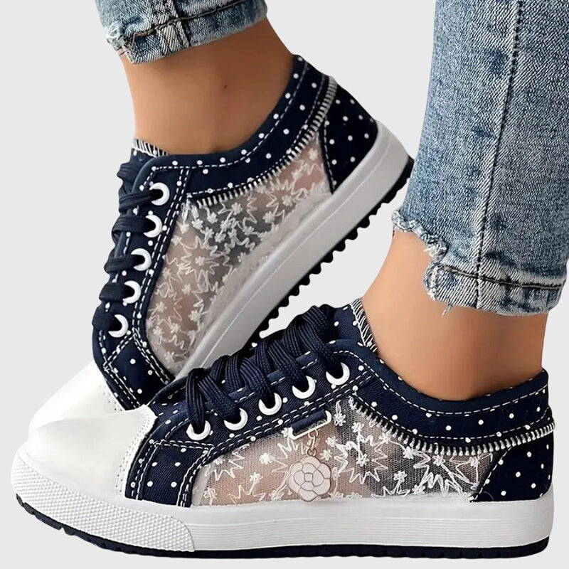Cushioned Orthopedic Sneakers With Wider Toe Box