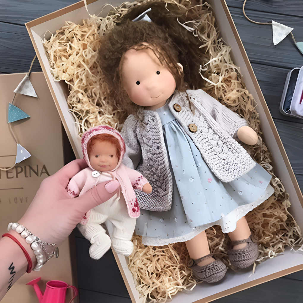Handmade Cuddly Waldorf Doll