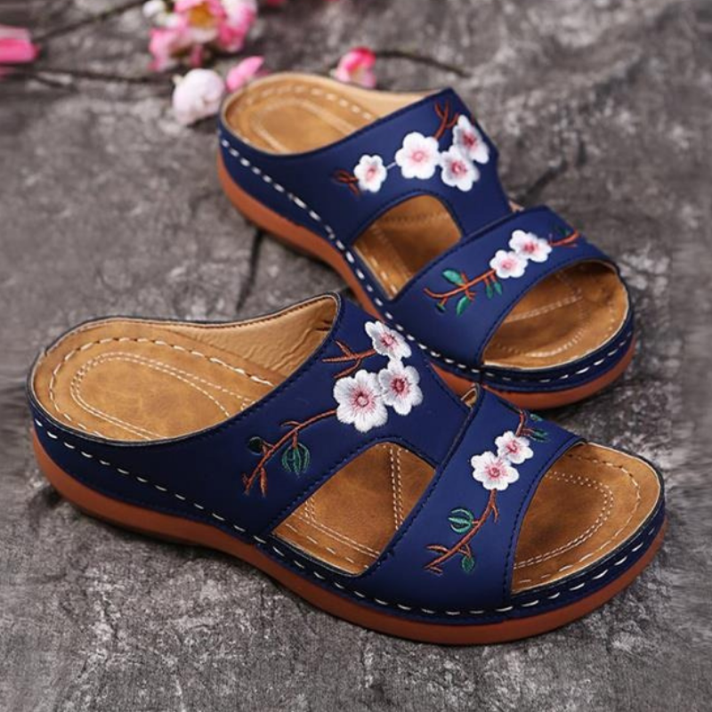 Women's Floral Orthopedic Slip-On Shoes