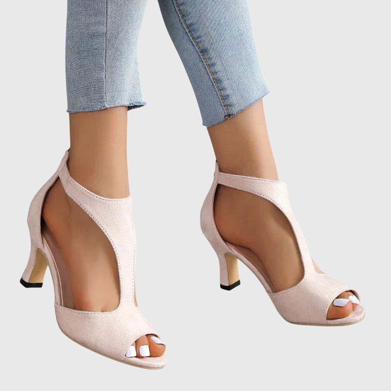 Delfina Orthopedic Block Heel Dress Shoe