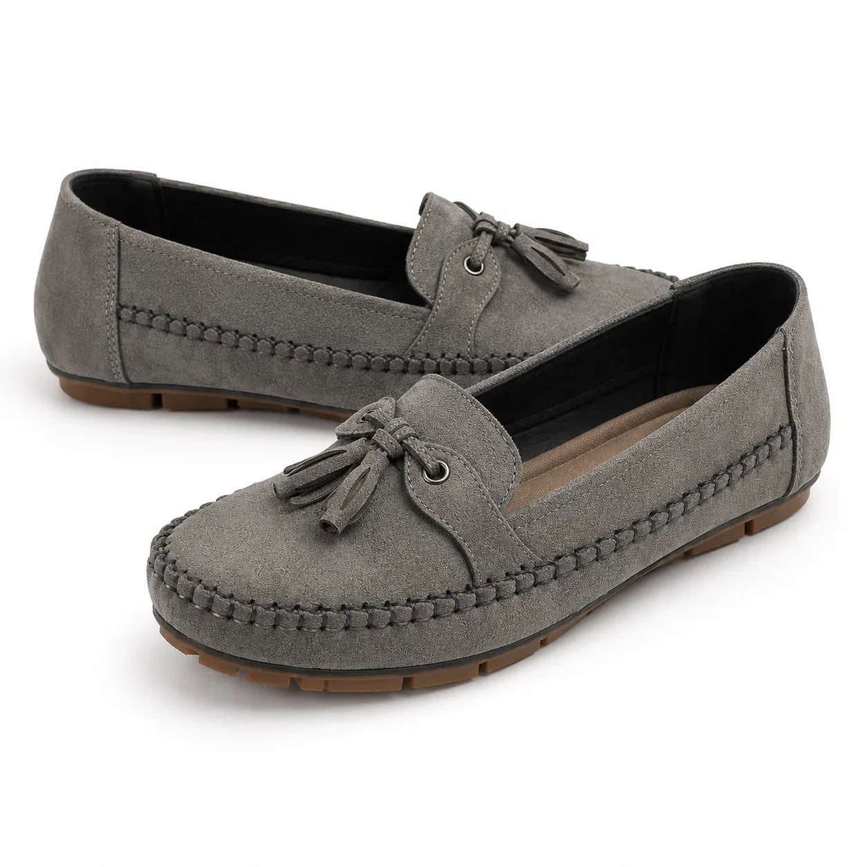 Women's Orthopaedic Extra Wide Suede Loafers