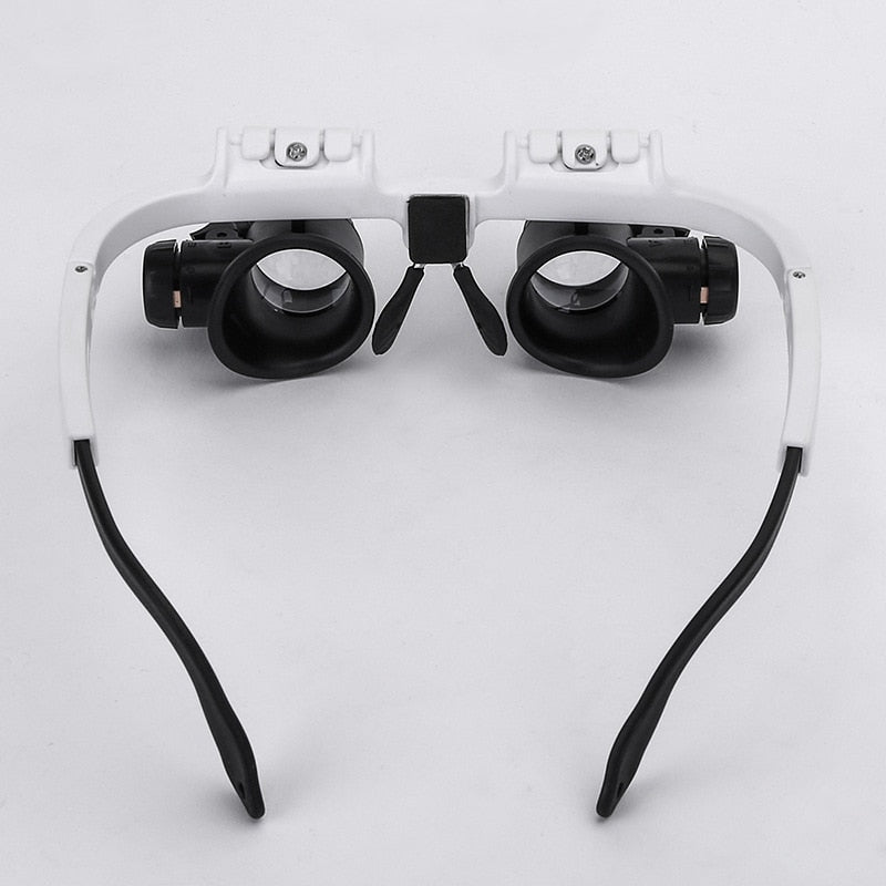 Adjustable LED Magnifying Glasses