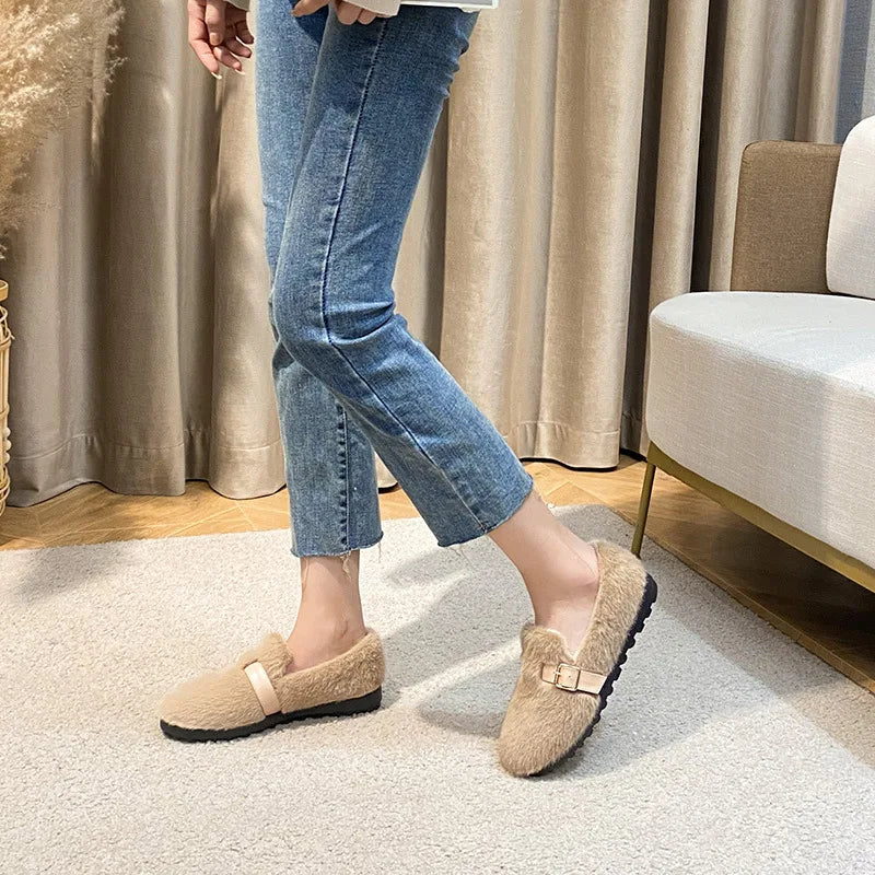 Round Toe Minimalist Ballet Flats