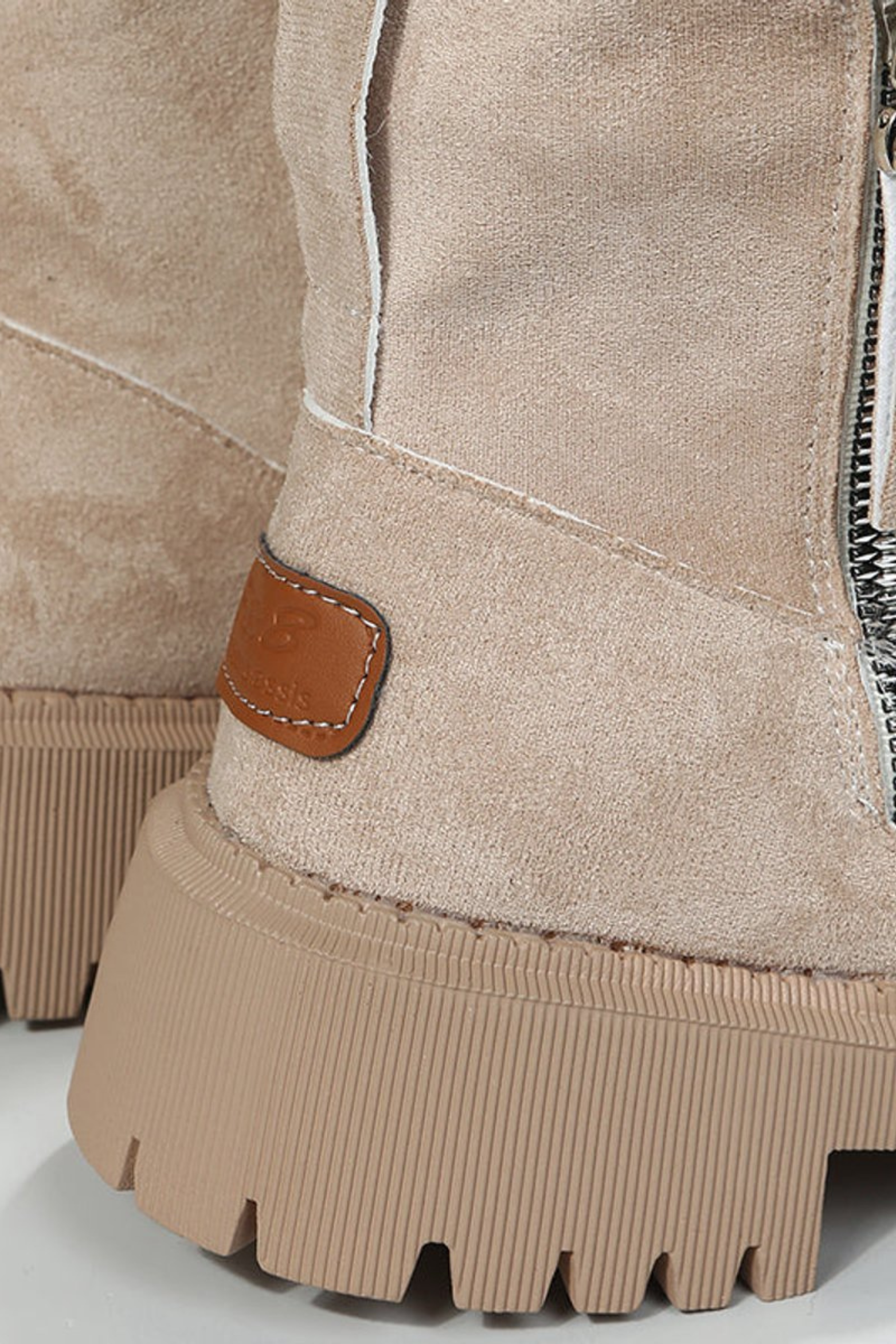 Fleece Lined Suede Ankle Boots
