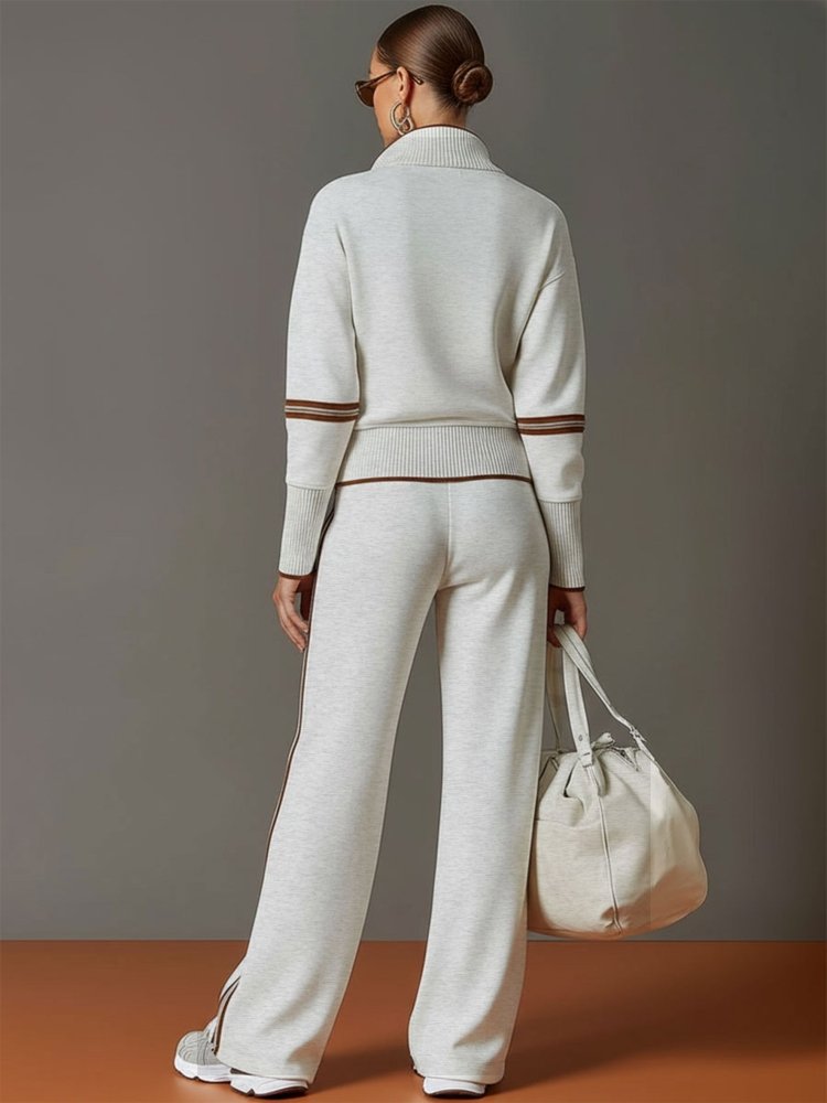 Serena Coordinated Wide-Leg Lounge Set