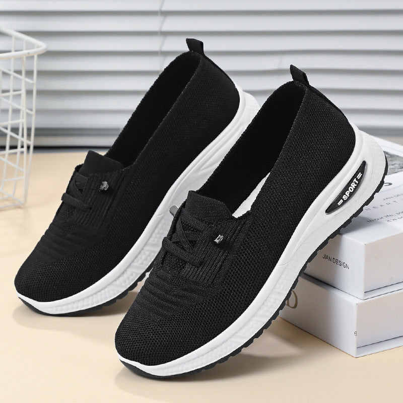 Arch Support Breathable Knit Walking Shoes