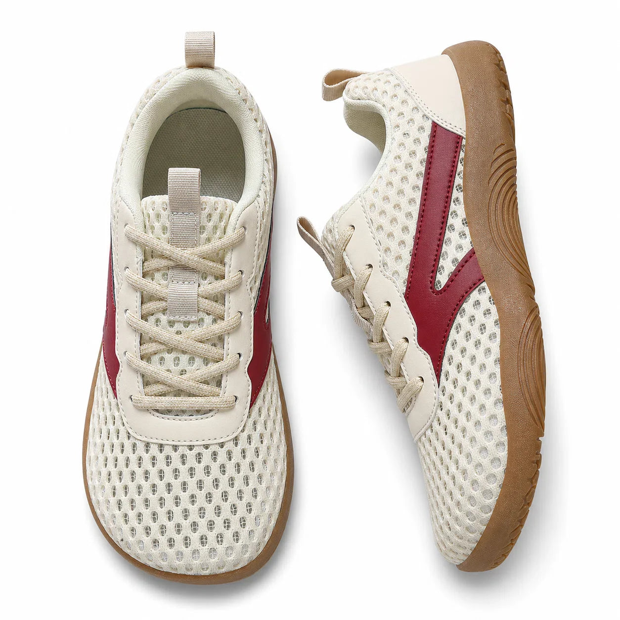 Unisex Wide Toe Box Barefoot Walking Trainers | Non-Slip Breathable