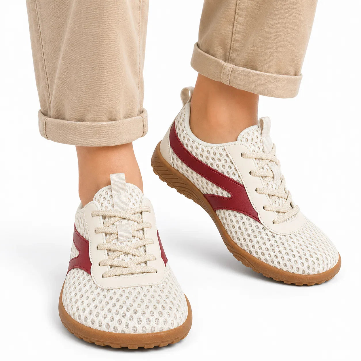 Unisex Wide Toe Box Barefoot Walking Trainers | Non-Slip Breathable