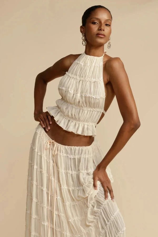 Printed Lounge Co-Ord Two-Piece Set