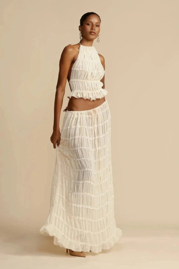 Printed Lounge Co-Ord Two-Piece Set