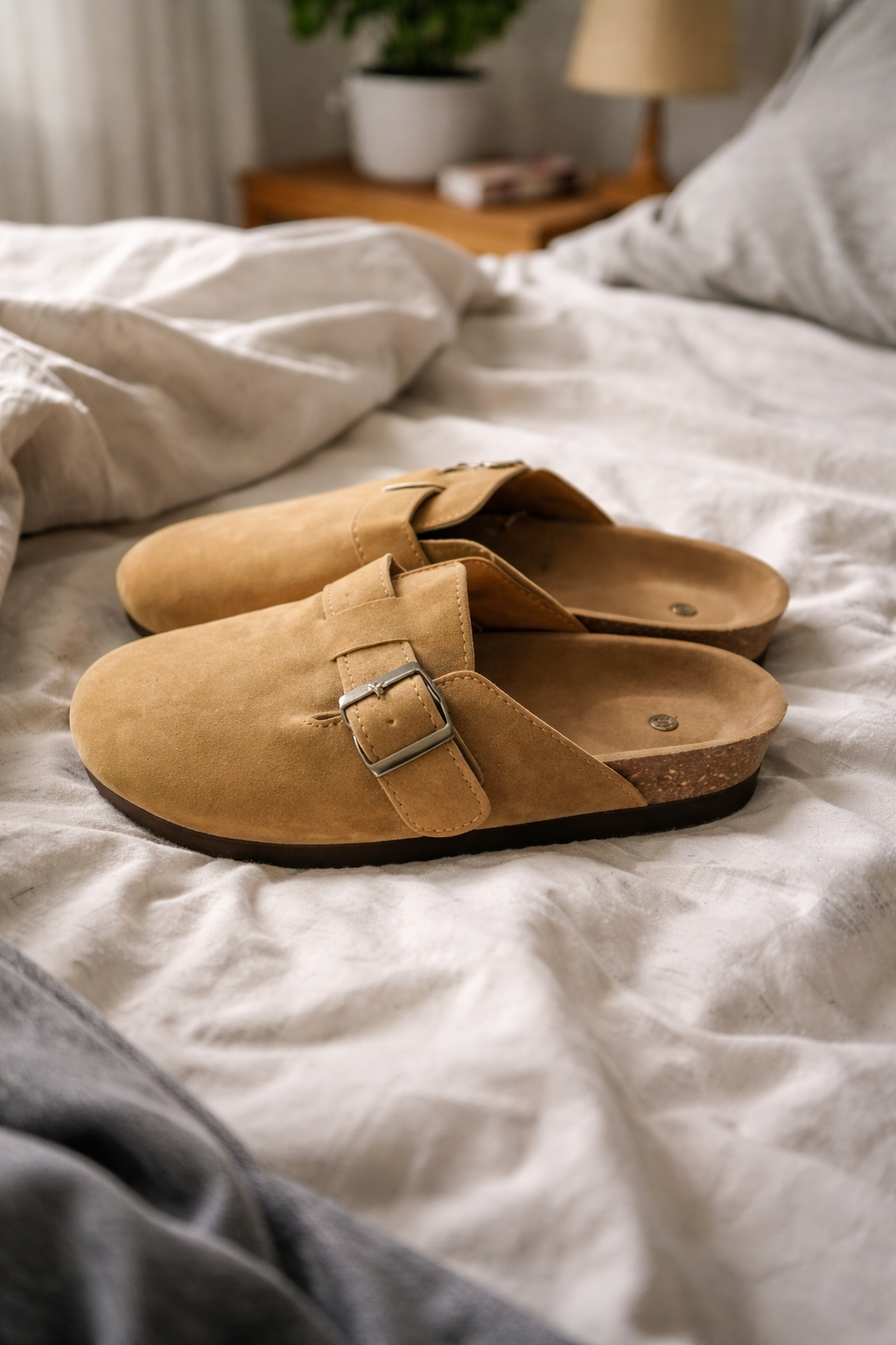 Buckle Clog Mules