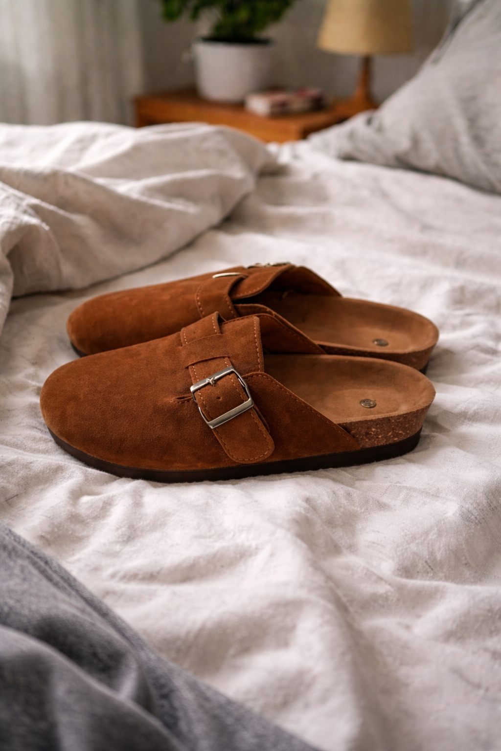 Buckle Clog Mules