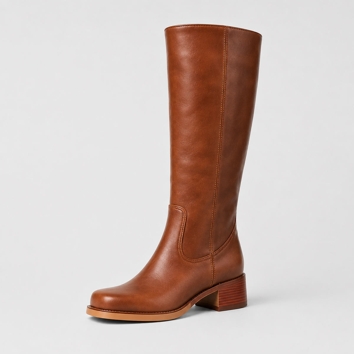 Leather Tall Boots