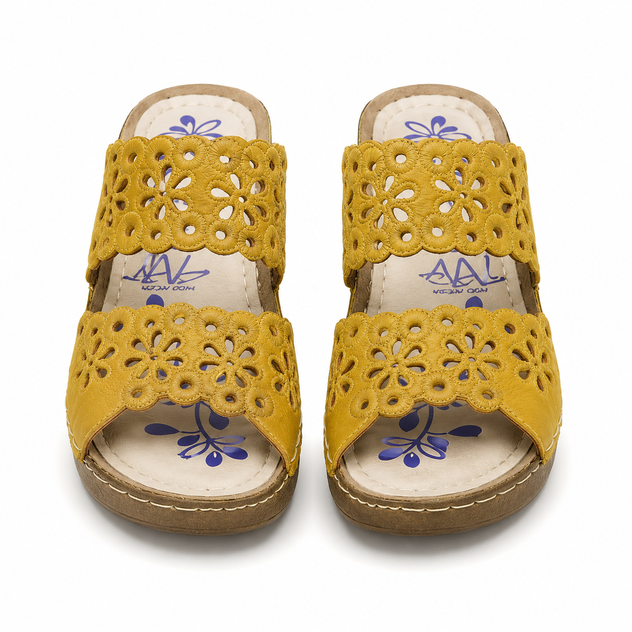 Women's Orthopaedic Floral Wedge Sandals
