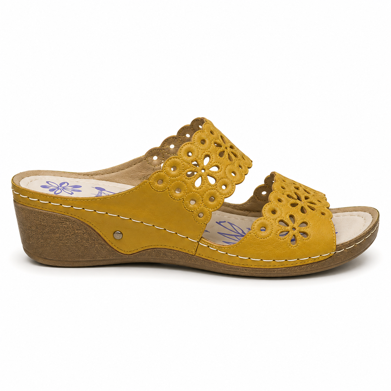 Women's Orthopaedic Floral Wedge Sandals
