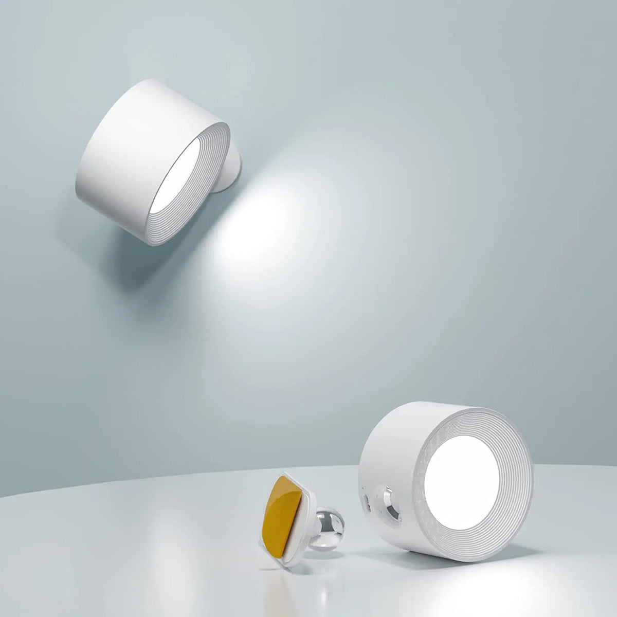 Rechargeable Wireless Wall Lamp With 360° Rotation