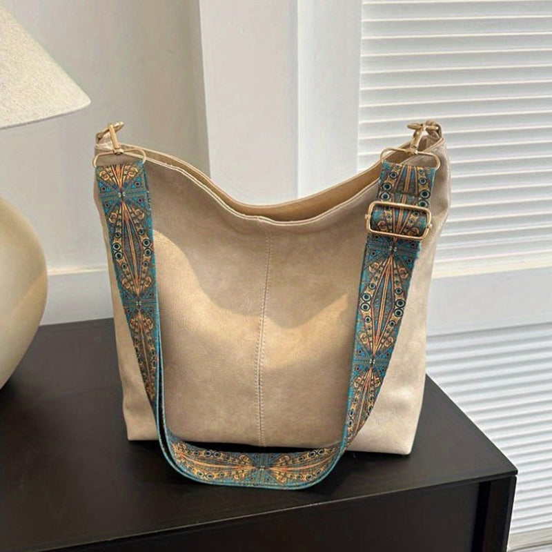 Women's Hobo Tote Bag with Adjustable Strap