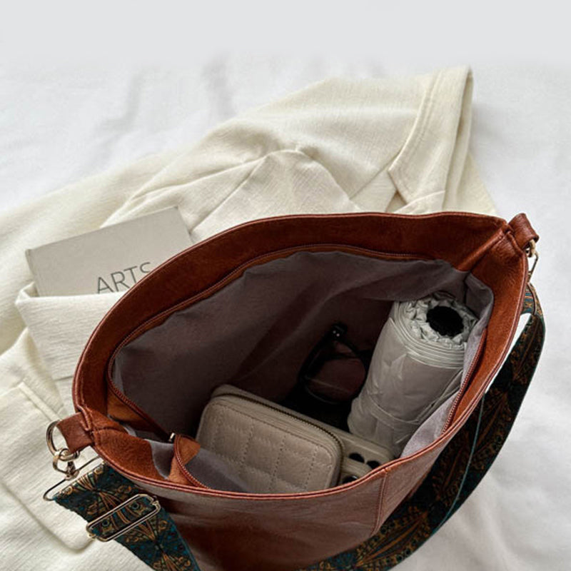 Women's Hobo Tote Bag with Adjustable Strap
